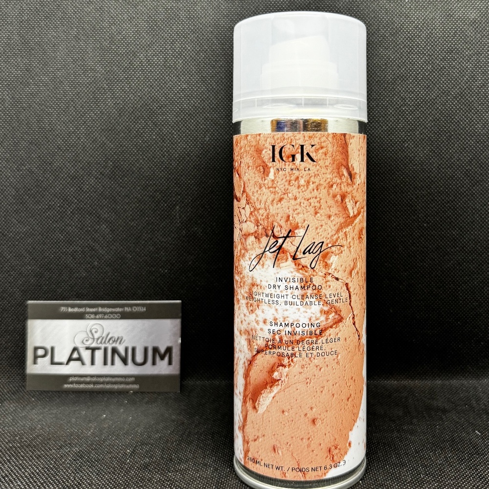 IGK JET LAG Invisible Dry Shampoo  6.3oz